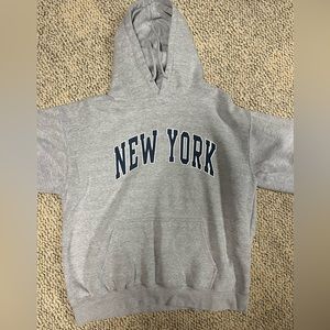 Brandy Melville John Galt Christy New York Hoodie, One Size